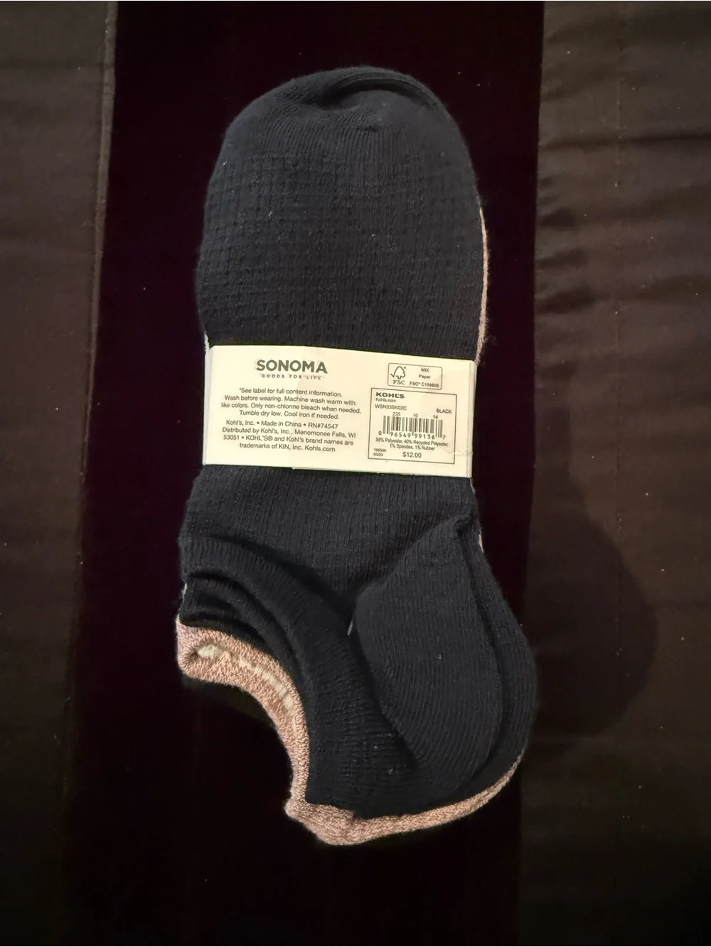 10-Pack SONOMA Everyday No-Show Socks
